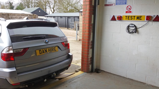 fitting Detachable Towbar to bmw