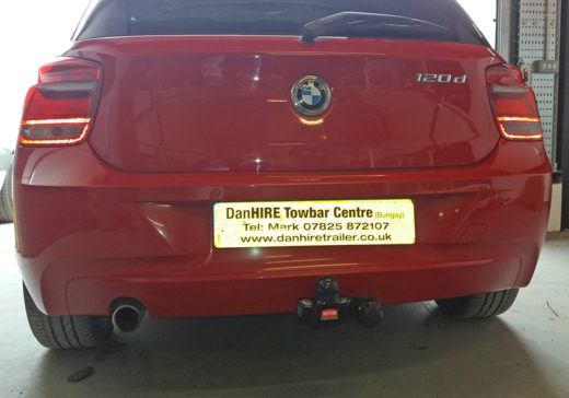 Towbar fitted to BMW SERIES ONE
