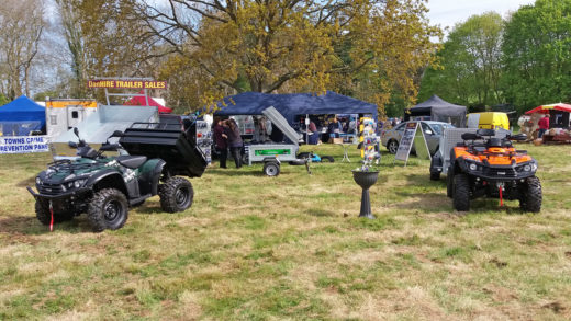 Photo of Danhire Trailers Stand at Earsham Hall 2017