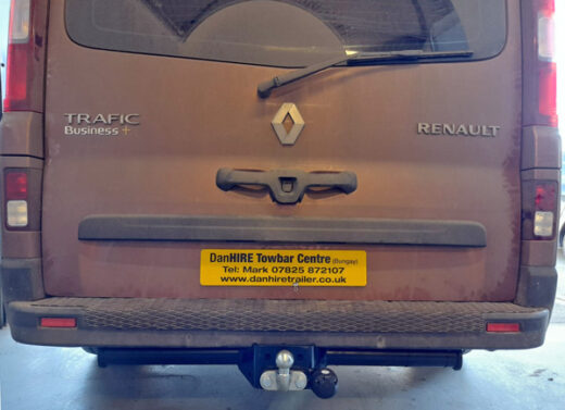 Towbar Fitting Bays Renault Van Fixed Bar complete with 7 pin Electrics
