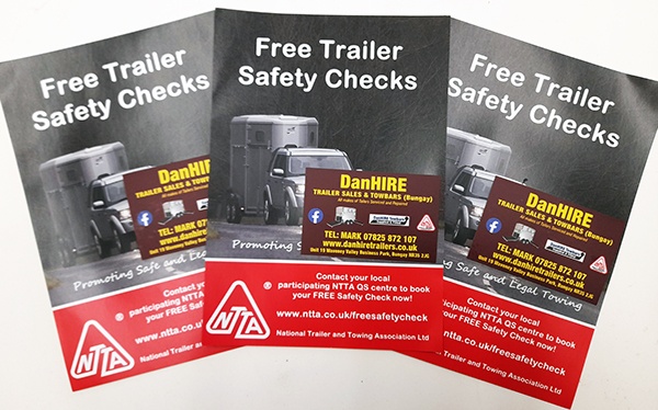Free Trailer Safety Check your Trailer or Caravan before you travel