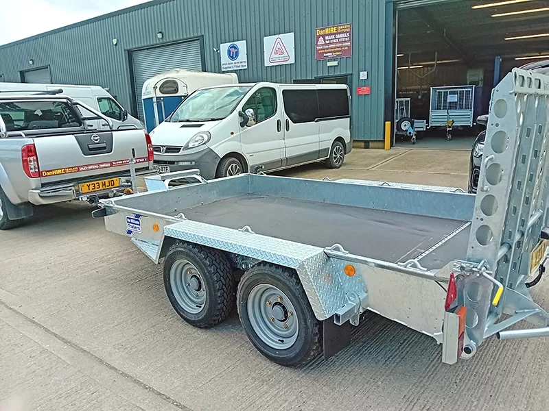 JUST SOLD @ DANHIRE TRAILERS Another Trailer ready for its new owner. Ifor Williams Plant Trailer