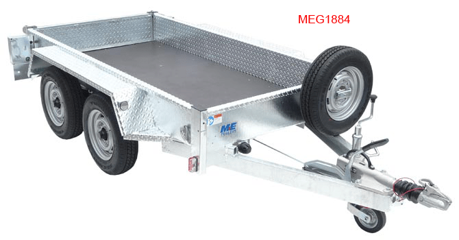 MEG1884 - 1800kg - MEREDITH and EYRE Trailers FOR DETAILS AND PRICE please contact DANHIRE TRAILER SALES & TOWBARS LIMITED