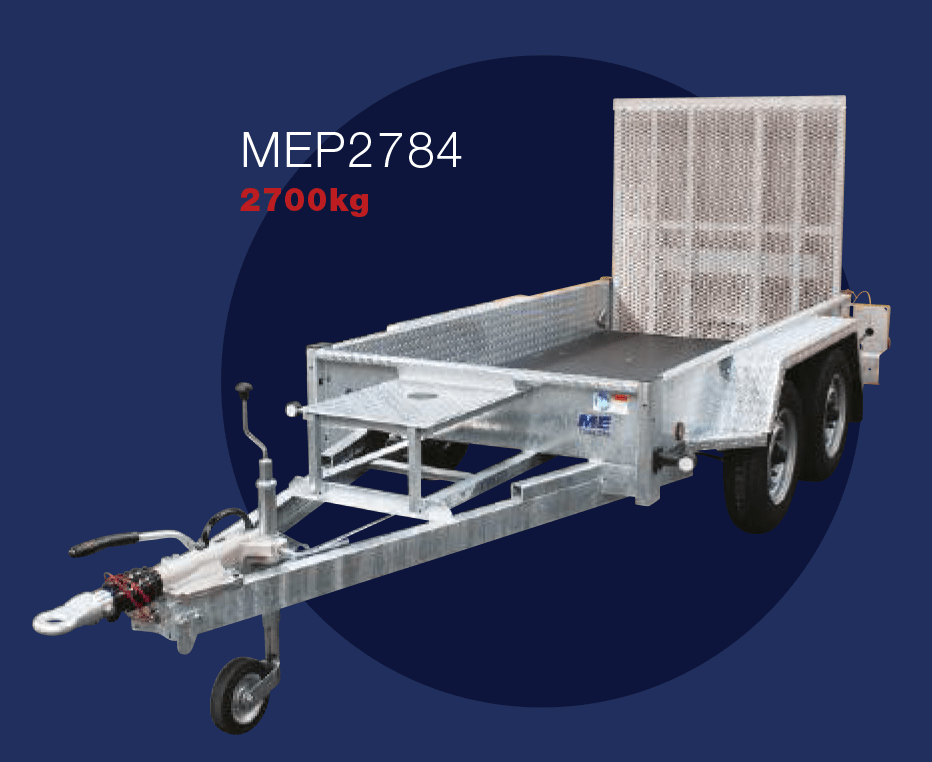 MEP2784 - 2700kg - MEREDITH and EYRE Trailers FOR DETAILS AND PRICE please contact DANHIRE TRAILER SALES & TOWBARS LIMITED
